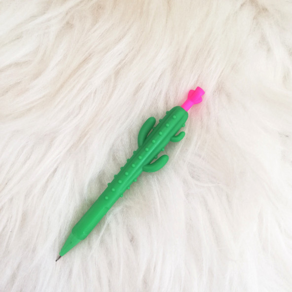Kaktüs Uçlu Kalem Pembe ürün görseli 1