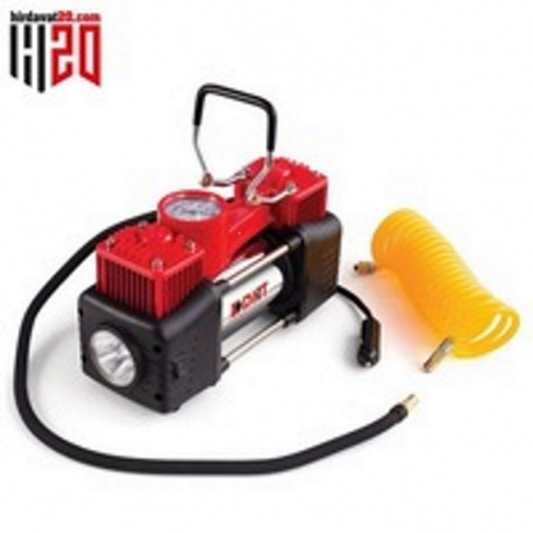DHT Çİft Pistonlu 12 Volt Mini Hava Kompresörü- D12070002 ürün görseli 1