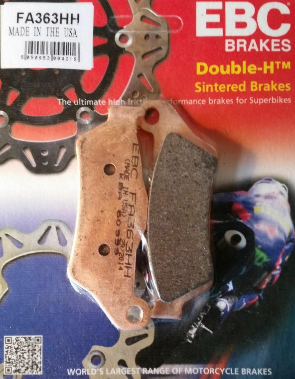 Ebc Fa363Hh 1996-2004 BMW R 1200 C Uyumlu Arka Fren Balatası Sinterli Balata ürün görseli 1
