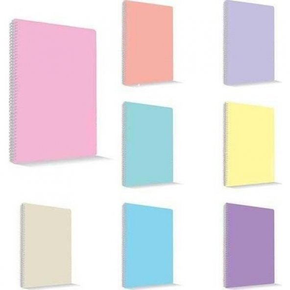 MYNOTE 140 YPA4  ÇİZGİLİ FLEX PASTEL DEFTER ürün görseli 1