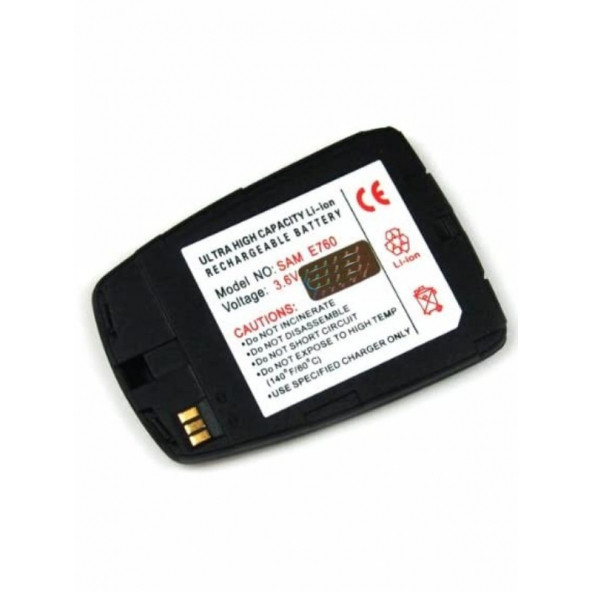 Samsung SGH-E760 Batarya E760 Uyumlu Yedek Batarya ürün görseli 1