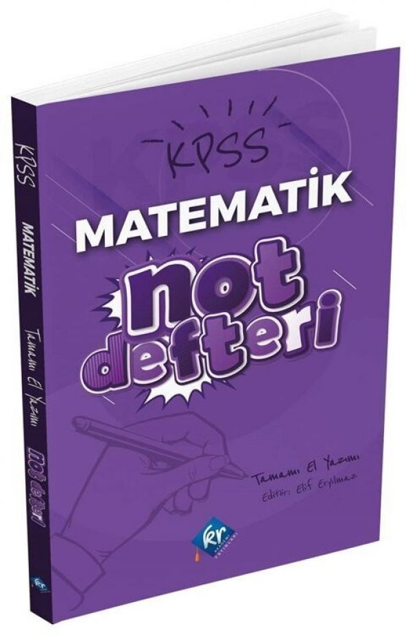 KPSS Matematik Problemler Konu Anlatımı Defteri KR Akademi ürün görseli 1