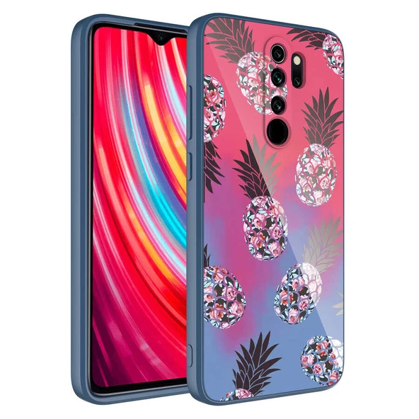Zore Xiaomi ile uyumlu Redmi Note 8 Pro Kılıf Kamera Korumalı Desenli Sert Silikon Epoksi Kapak ürün görseli 1