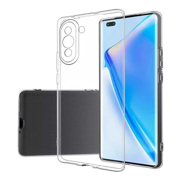 Zore Huawei ile uyumlu Nova 10 Pro Kılıf Süper Silikon Kapak ürün görseli 1