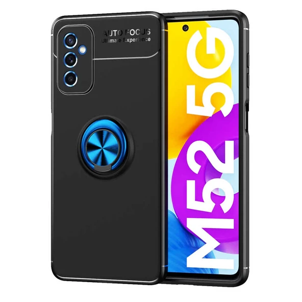 Zore Galaxy ile uyumlu M52 Kılıf Ravel Silikon Kapak ürün görseli 1
