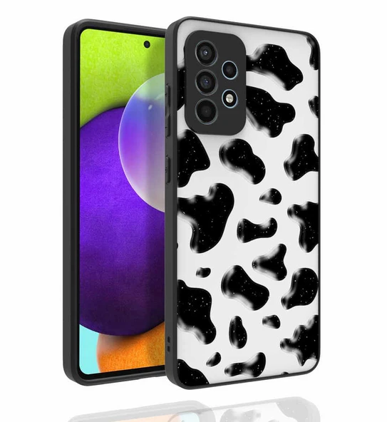 Zore Galaxy ile uyumlu A52 Kılıf Desenli Kamera Korumalı Parlak Nora Kapak ürün görseli 1