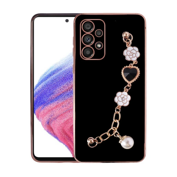Zore Galaxy ile uyumlu A53 5G Kılıf El Tutamaçlı Kamera Korumalı Taka Silikon Kapak ürün görseli 1