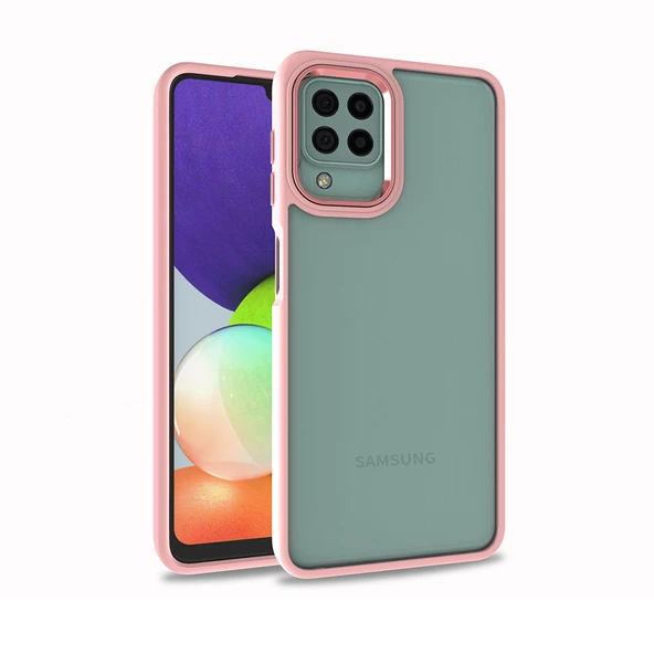 Zore Galaxy ile uyumlu A22 4G Kılıf Flora Kapak ürün görseli 1