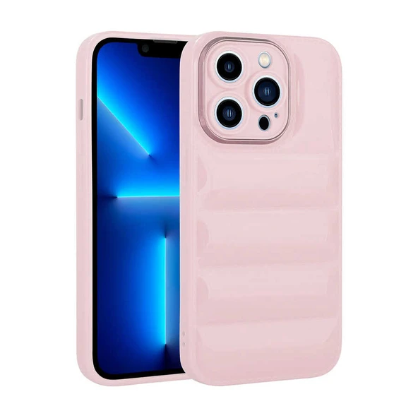 Zore Apple ile uyumlu iPhone 13 Pro Max Kılıf Kamera Korumalı Parlak Airbag'li Galya Kapak ürün görseli 1