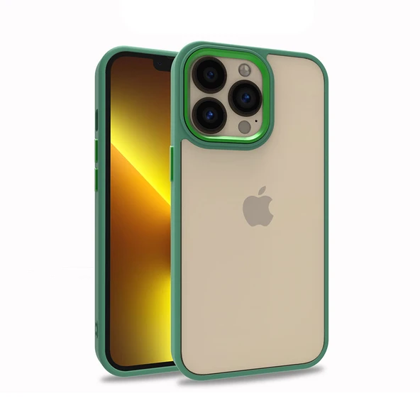 Zore Apple ile uyumlu iPhone 13 Pro Kılıf Flora Kapak ürün görseli 1