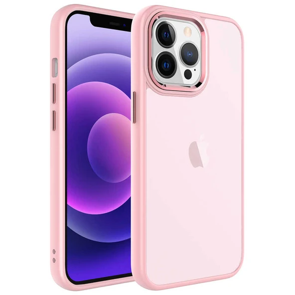 Zore Apple ile uyumlu iPhone 13 Pro Kılıf Buzlu Sert PC May Kapak ürün görseli 1
