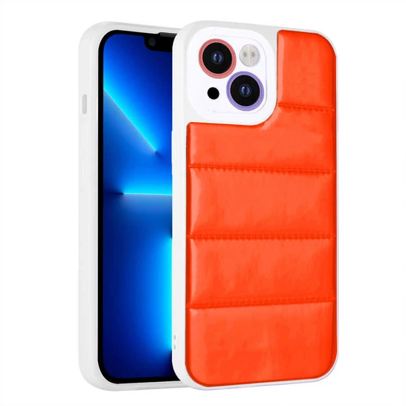 Zore Apple ile uyumlu iPhone 13 Kılıf Kamera Korumalı Airbagli Renkli Seksek Kapak ürün görseli 1