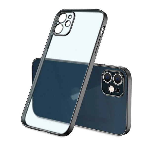Zore Apple ile uyumlu iPhone 12 Kılıf Mat Gbox Kapak ürün görseli 1