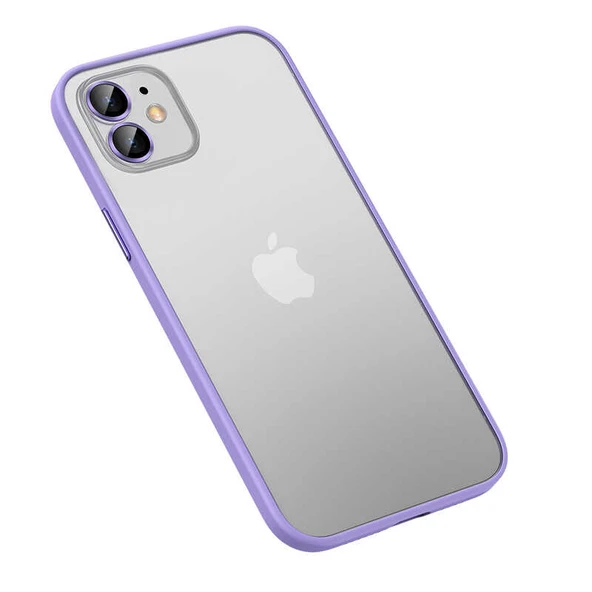 Zore Apple ile uyumlu iPhone 12 Kılıf Retro Kapak ürün görseli 1