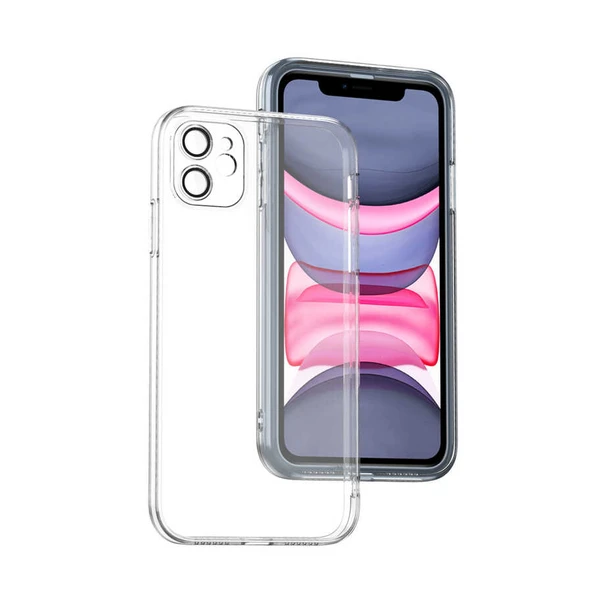 Zore Apple ile uyumlu iPhone 12 Kılıf Fizy Kapak ürün görseli 1