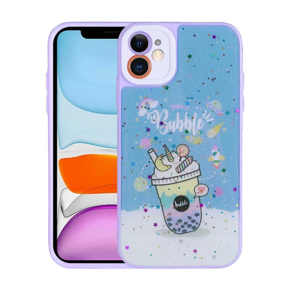 Zore Apple ile uyumlu iPhone 11 Kılıf Kamera Korumalı Sert Desenli Pami Kapak ürün görseli 1