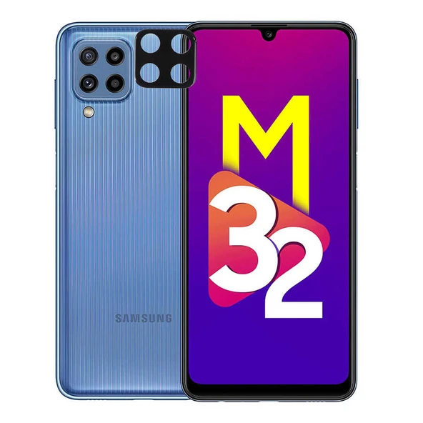Zore Galaxy ile uyumlu M32 3D Kamera Camı ürün görseli 1