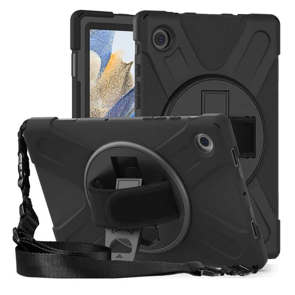 Zore Galaxy ile uyumlu Tab A8 10.5 SM-X200 (2021) Defender Tablet Silikon ürün görseli 1