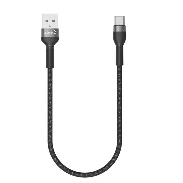 Zore Shira Serisi Type-C USB Kablo 30cm - Resim 8