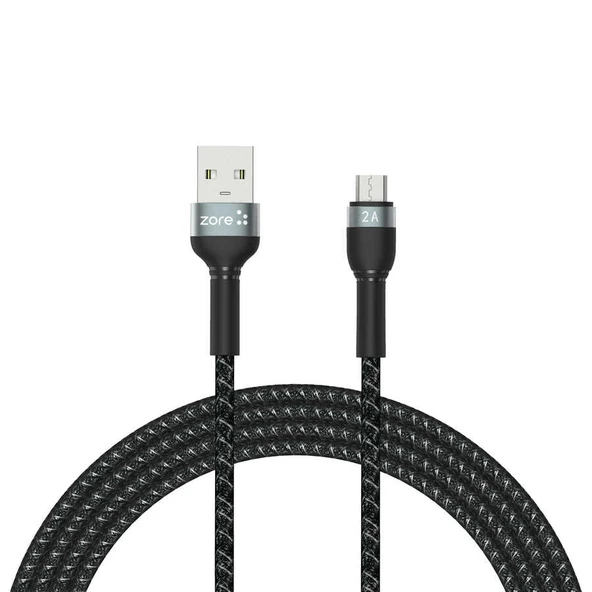 Zore Shira Serisi Micro USB Kablo 2m - Resim 4