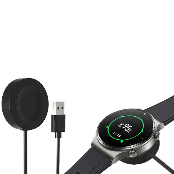 Zore Huawei ile uyumlu Watch 3 Pro Usb Şarj Kablosu ürün görseli 1