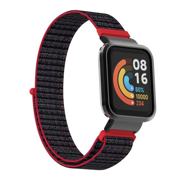 Zore Xiaomi ile uyumlu Redmi Watch (Mi Watch Lite) KRD-61 Hasır Kordon ürün görseli 1