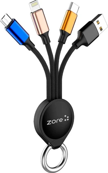 Zore OKS 3 in 1 Usb Kablo ürün görseli 1