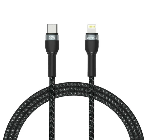 Zore Shira Serisi Type-C to Lightning PD Kablo 1m - Resim 4
