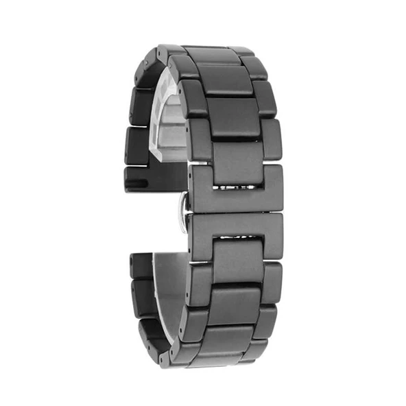 Zore Huawei ile uyumlu Watch GT 3 42mm Mat Seramik Metal Kordon ürün görseli 1
