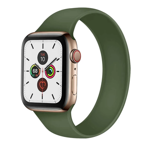 Zore Apple ile uyumlu Watch Ultra 49mm Kordon KRD-31 Solo Loop Medium Strap Kayış ürün görseli 1