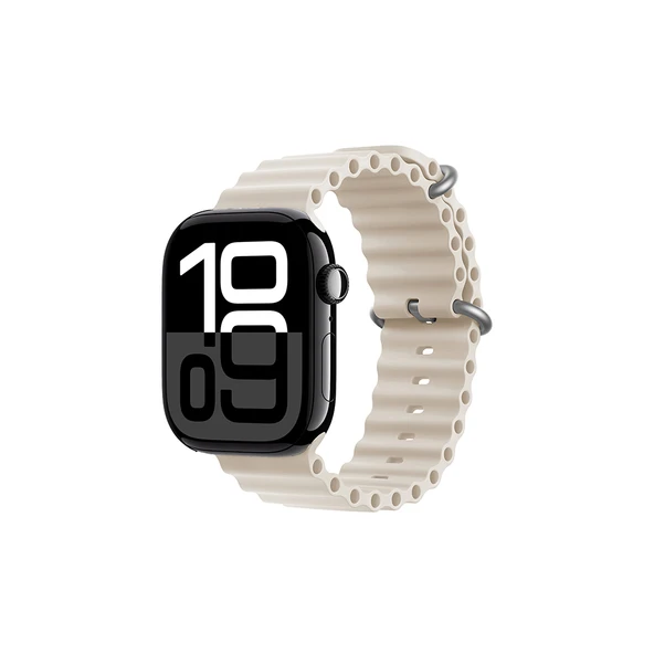 Zore Apple ile uyumlu Watch 7 45mm KRD-75 Silikon Kordon ürün görseli 1