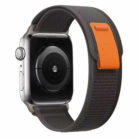 Zore Apple ile uyumlu Watch 42mm KRD-77 Hasır Kordon ürün görseli 1