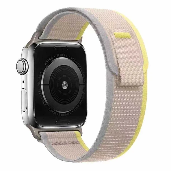Zore Apple ile uyumlu Watch 44mm KRD-77 Hasır Kordon ürün görseli 1