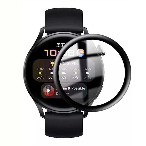 Zore Huawei ile uyumlu Watch 3 PMMA Pet Saat Ekran Koruyucu ürün görseli 1