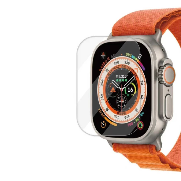 Zore Apple ile uyumlu Watch Ultra 49mm Akıllı Saat Cam Ekran Koruyucu ürün görseli 1