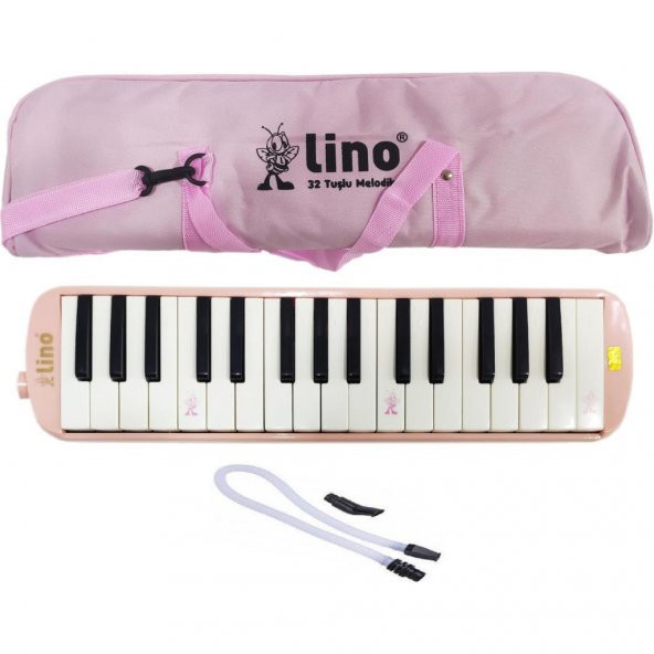 LINO MELODIKA 32 TUSLU BEZ CANTA PASTEL PEMBE ürün görseli 1