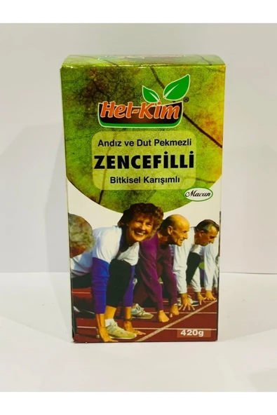 Hel-Kim Andız ve Dut Pekmezli Zencefilli Bitkisel Macun 420 G ürün görseli 1