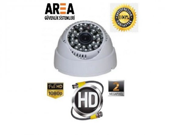 2MP 1080 ULTRA HD 42 LED DOME GÜVENLİK KAMERASI AR-8992 ürün görseli 1