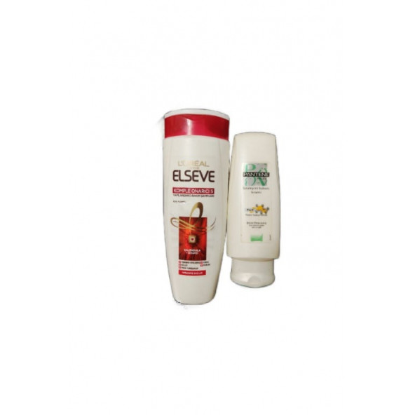 LOREAL ELSEV ŞAMPUAN 520 ML & PANTENE SAÇ BAKIM KREMİ 300 GR ürün görseli 1