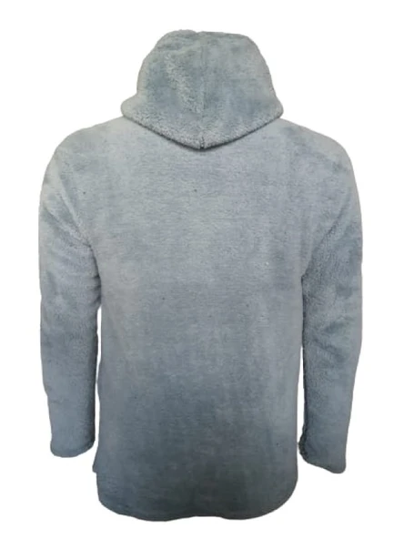 Mtn Erkek Peluş Kapüşonlu Sweatshirt St01519 - Resim 8