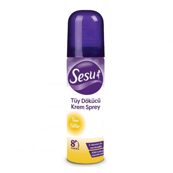 Sesu Tüy Dökücü Krem Sprey Tüm Ciltler 150x3 450 ML ürün görseli 1