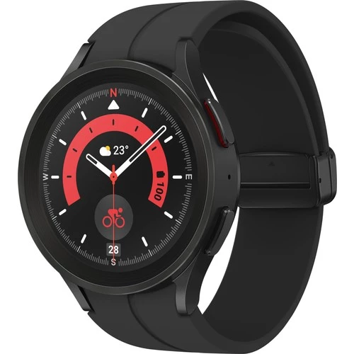 Samsung Galaxy Watch 5 Pro Siyah Titanium Akıllı Saat (Samsung Türkiye Garantili) SM-R920NZKATUR ürün görseli 1