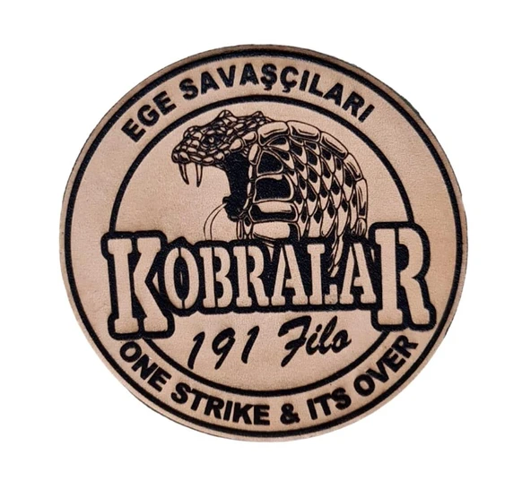 191 FİLO EGE SAVAŞÇILARI  Deri PEÇ - Arma - Askeri Patch ürün görseli 1