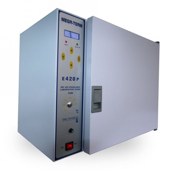 Megaterm E-420p 42 Lt Elektronik Programlı Kuru Hava Sterilizatörü ürün görseli 1