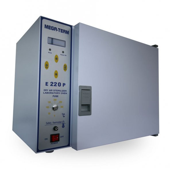 Megaterm E-220p 22 Lt Elektronik Programlı Kuru Hava Sterilizatörü ürün görseli 1