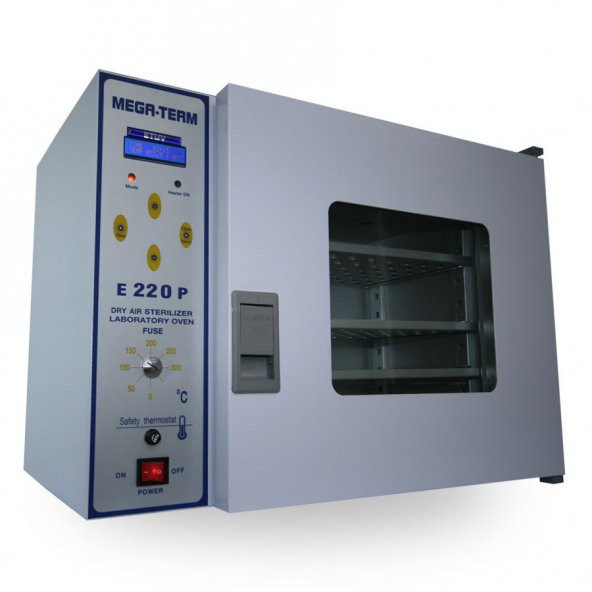 Megaterm E-220p 22 Lt Elektronik Programlı Camlı Etüv Cihazı ürün görseli 1