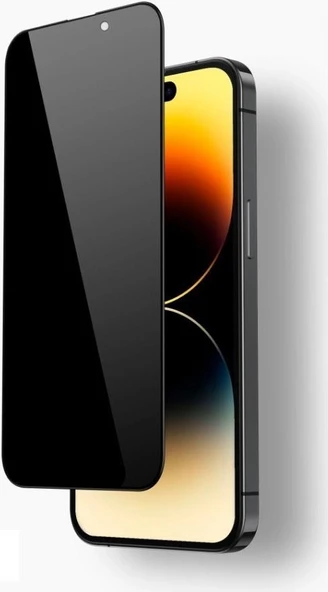 iPhone 12 Pro Max Uyumlu (12 Pro Max) Privacy Gizleyen Hayalet Temperli Cam Ekran Koruyucu ürün görseli 1
