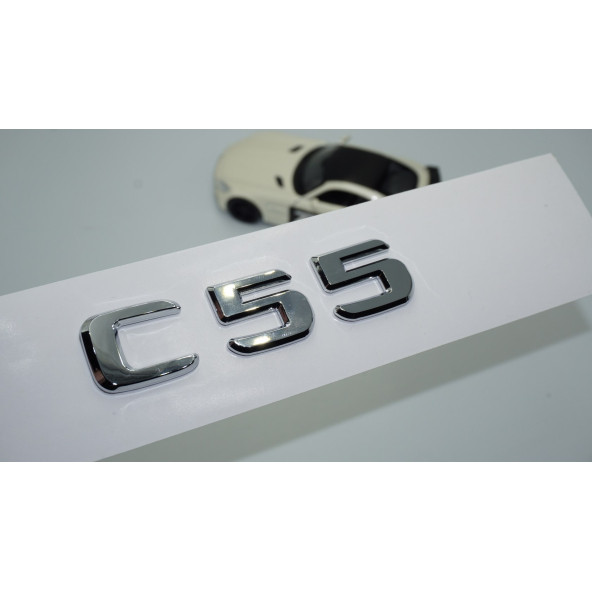 DK Tuning C55 Bagaj Krom ABS 3M 3D Yazı Logo Benz İle Uyumlu ürün görseli 1