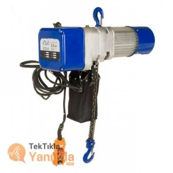 Atlaspro Atzcs 1-12 Sıvı Yağlı Elektrikli Vinç 1 Ton 12 Mt ürün görseli 1