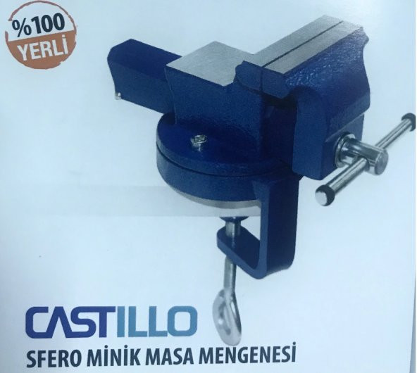 Kanca Castıllo Sfero Minik Masa Mengene 50 MM ürün görseli 1